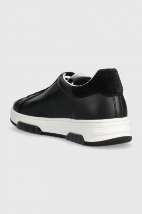 Off Play sneakers din piele FIRENZE culoarea negru, FIRENZE 1 BLACK WHITE