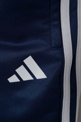 adidas Performance pantaloni de trening pentru copii culoarea albastru marin, cu imprimeu