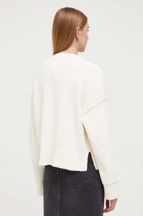 Abercrombie & Fitch cardigan femei, culoarea bej