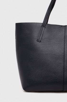 Marc O'Polo poseta de piele culoarea negru