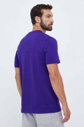 adidas Originals tricou din bumbac culoarea violet, modelator