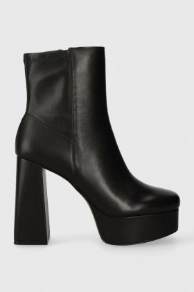 Aldo botine Gavamaldar femei, culoarea negru, cu toc drept, 13658306.GAVAMALDAR