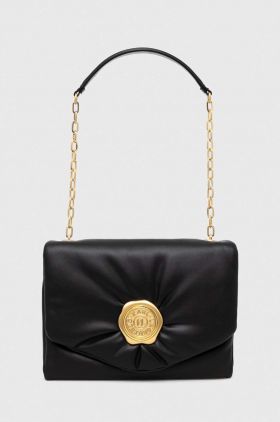 Karl Lagerfeld poseta culoarea negru