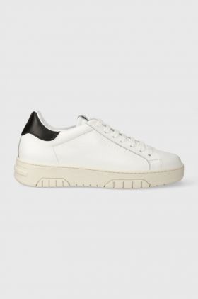 Off Play sneakers din piele FIRENZE culoarea alb, FIRENZE 1 WHITE BLACK