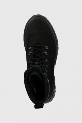 Timberland bocanci Timberland Sky 6In LaceUp femei, culoarea negru, cu toc plat, TB0A428J0011