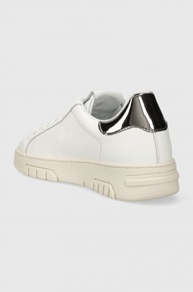 Off Play sneakers din piele FIRENZE culoarea alb, FIRENZE 1 WHITE GREY LAM