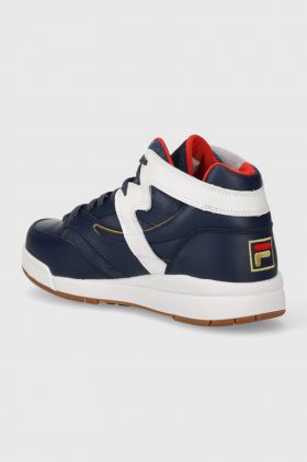 Fila sneakers din piele M-SQUAD culoarea albastru marin