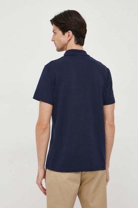 Lacoste tricou polo bărbați, culoarea bleumarin, uni