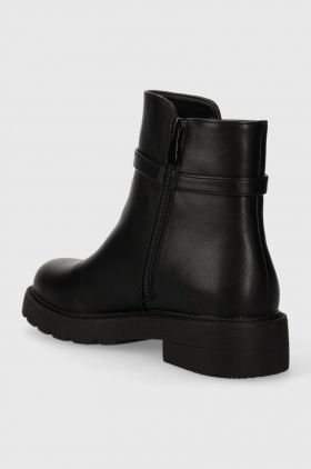 Answear Lab botine femei, culoarea negru, cu platforma