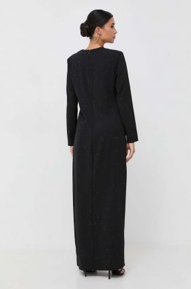 Silvian Heach rochie culoarea negru, maxi, oversize