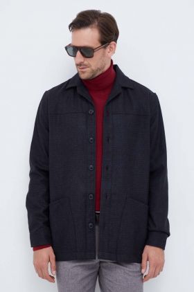 Barbour camasa barbati, culoarea negru, de tranzitie