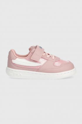 Fila sneakers pentru copii FXVENTUNO F velcro culoarea roz