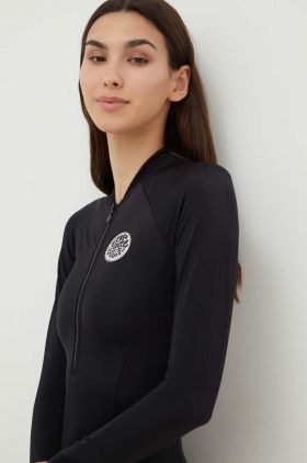 Rip Curl costum de baie dintr-o bucată Classic Surf culoarea negru, cupa moale