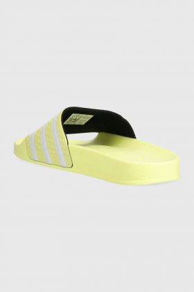 adidas Originals papuci Adilette femei, culoarea galben IE9616