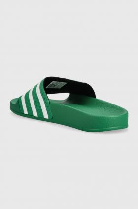 adidas Originals papuci Adilette femei, culoarea verde IE9617