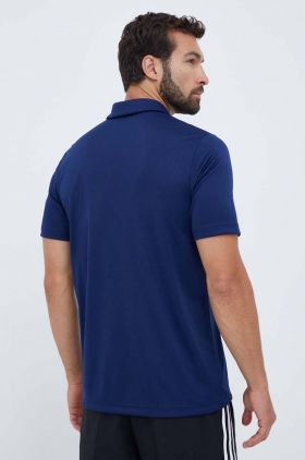 adidas Performance polo de antrenament Entrada 22 culoarea bleumarin, cu imprimeu H57487