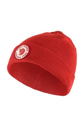 Fjallraven caciula copii Kids 1960 Logo Hat culoarea rosu