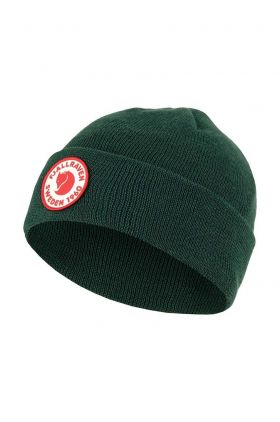 Fjallraven caciula copii Kids 1960 Logo Hat culoarea verde