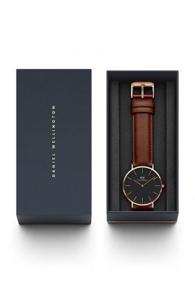 Daniel Wellington ceas Classic 40 St Mawes barbati, culoarea negru