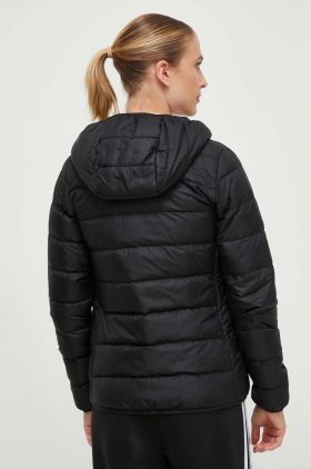 adidas geaca de puf femei, culoarea negru, de tranzitie