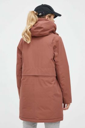 Jack Wolfskin geaca femei, culoarea roz, de iarna