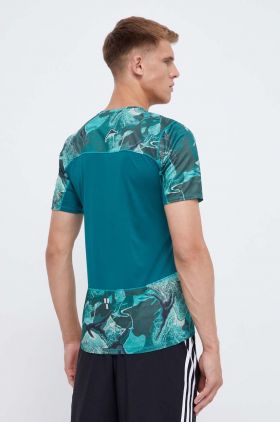 The North Face tricou sport Sunriser culoarea verde, modelator