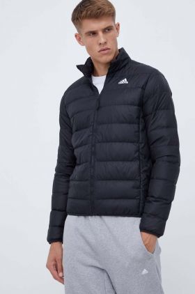 adidas geacă de puf bărbați, culoarea negru, de tranziție HZ5730