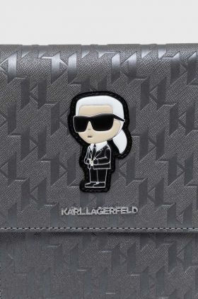 Karl Lagerfeld carcasa de telefon culoarea gri