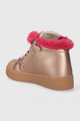 Agatha Ruiz de la Prada sneakers pentru copii culoarea auriu