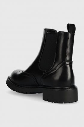 Answear Lab cizme femei, culoarea negru, cu platforma