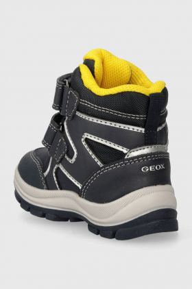 Geox cizme de iarna copii B263VD 0CEFU B FLANFIL B ABX culoarea albastru marin