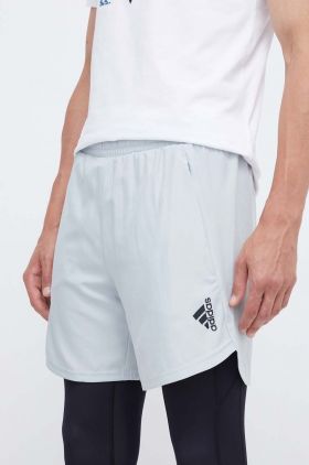 adidas Performance pantaloni scurți de antrenament Designed for Training culoarea verde