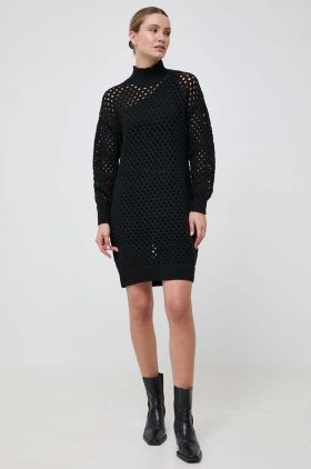 Silvian Heach rochie culoarea negru, mini, drept