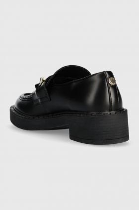 Steve Madden mocasini Omari femei, culoarea negru, cu toc plat, SM11002721