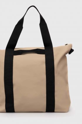 Rains geantă 14150 Tote Bags culoarea bej