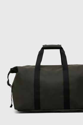 Rains geantă 14200 Weekendbags culoarea verde