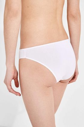 women'secret chiloti 3-pack culoarea alb