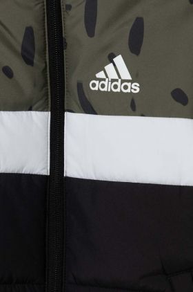 adidas geaca copii culoarea verde