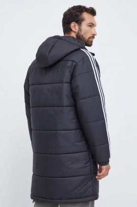 adidas Originals geacă Adicolor Long bărbați, culoarea negru, de iarnă HZ0684