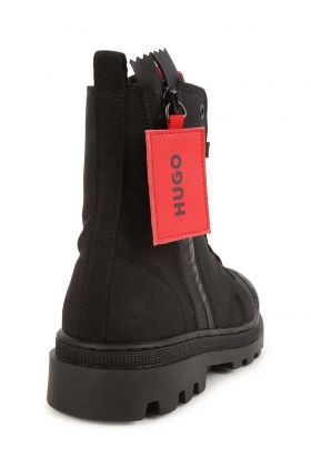 HUGO sneakers pentru copii culoarea negru