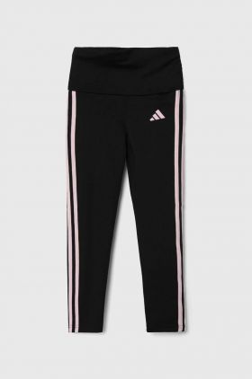 adidas leggins copii culoarea negru, cu imprimeu