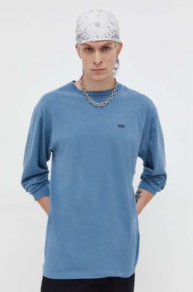 Vans longsleeve din bumbac cu imprimeu