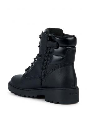 Geox botine J CASEY B ABX femei, culoarea negru, cu toc plat, J367ZB 0BCLV C9999