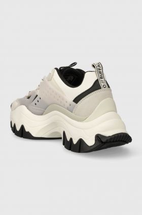 Buffalo sneakers Trail One culoarea bej, 1636046