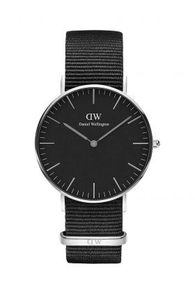 Daniel Wellington ceas Classic 40 barbati, culoarea negru