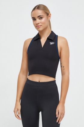 Reebok top de antrenament culoarea negru