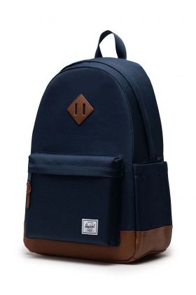 Herschel rucsac 11383-03548-OS Heritage Backpack culoarea albastru marin, mare, neted