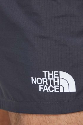 The North Face pantaloni scurti sport barbati, culoarea negru