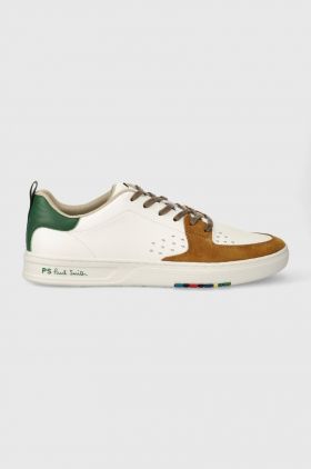 PS Paul Smith sneakers din piele Cosmo culoarea alb