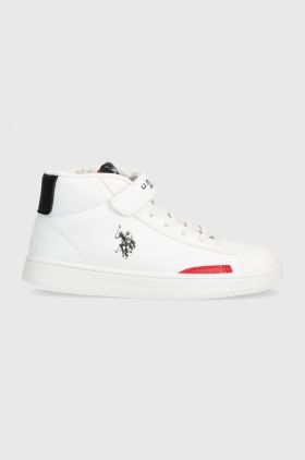 U.S. Polo Assn. sneakers pentru copii culoarea alb